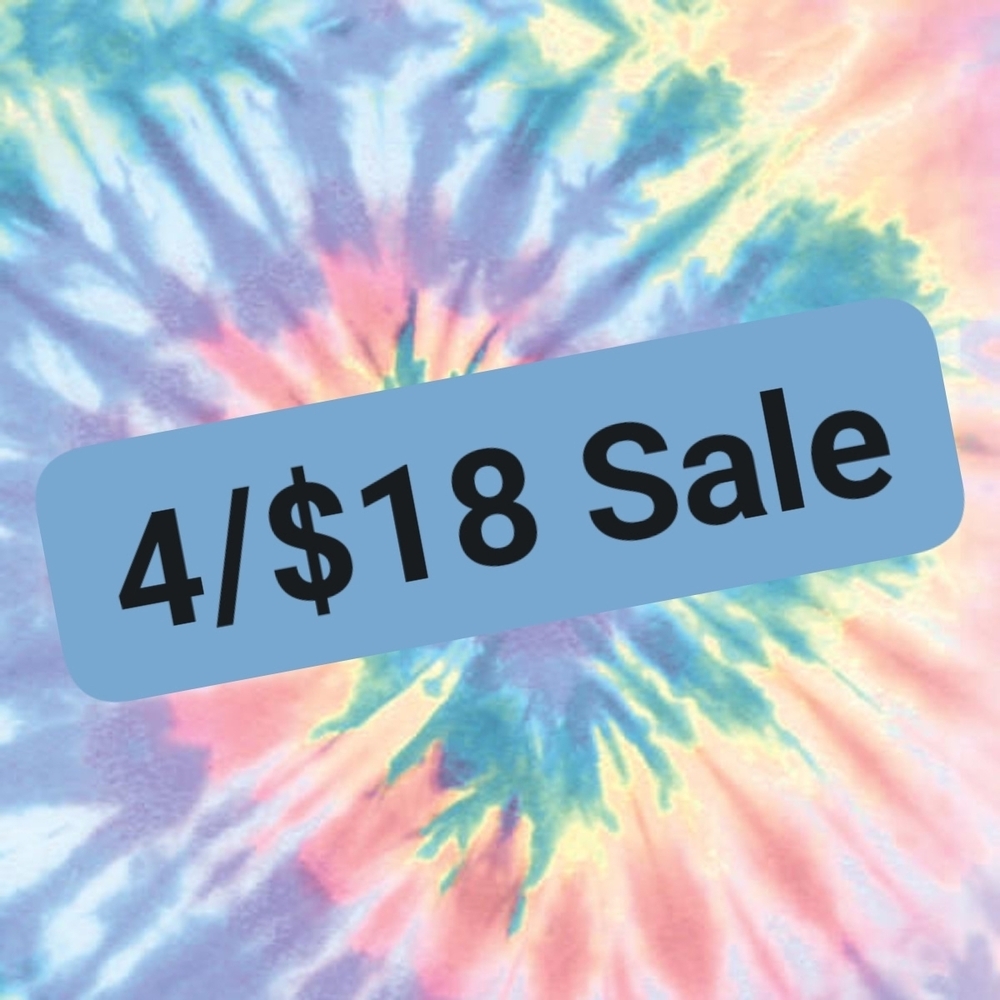 4/$18 Sale